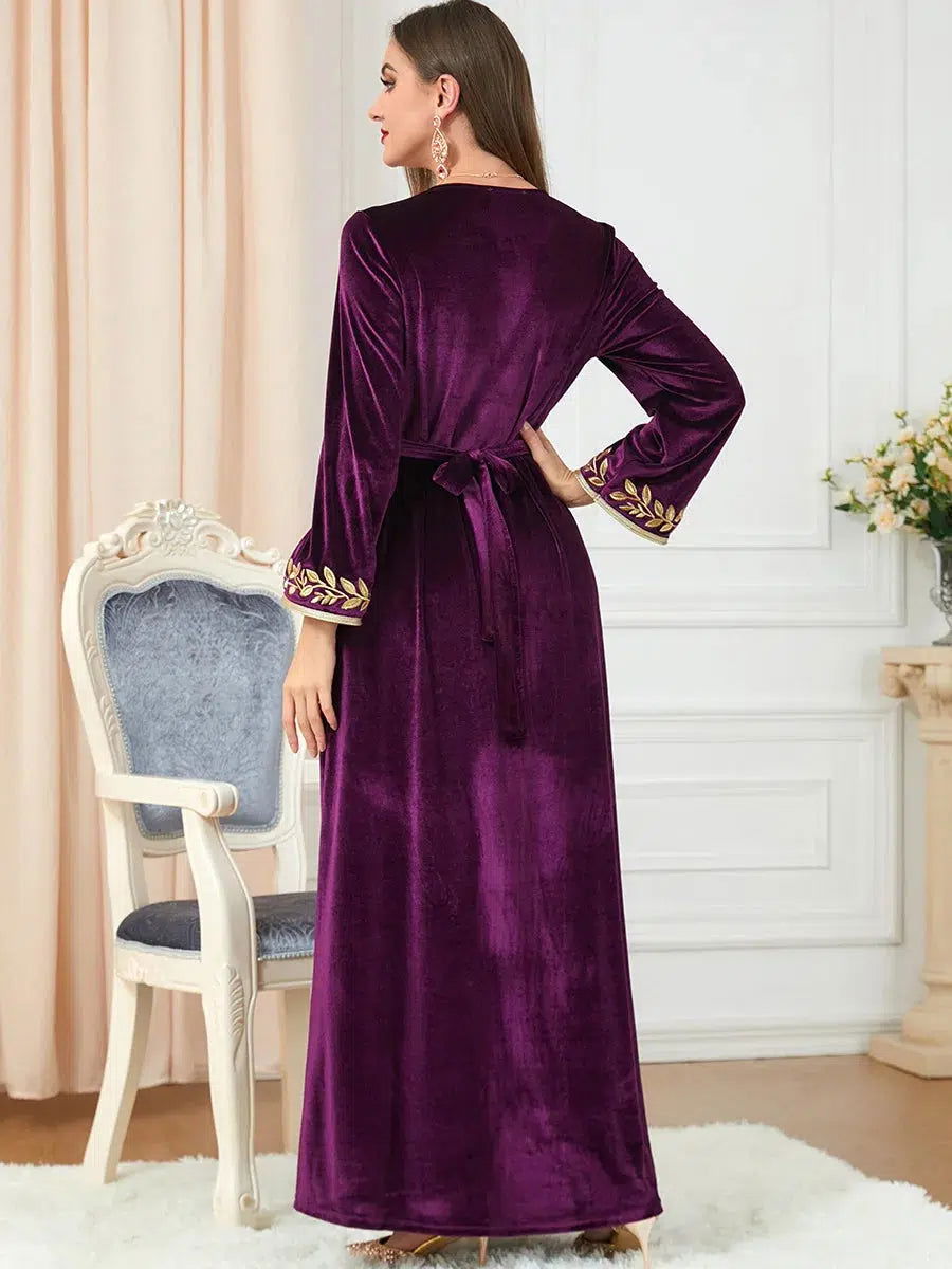 Violetter Kaftan